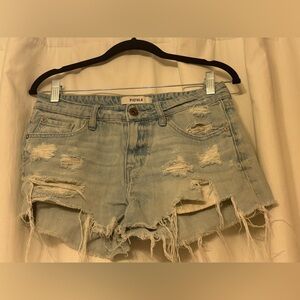 EUC Pistola Distressed Cutoff Jean Shorts